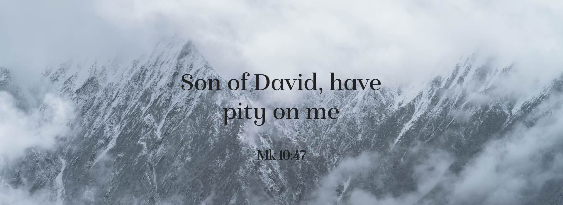 30th Sunday in Ordinary Time